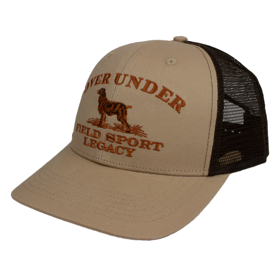 Field Sport Mesh Back Khaki Over Under Clothing