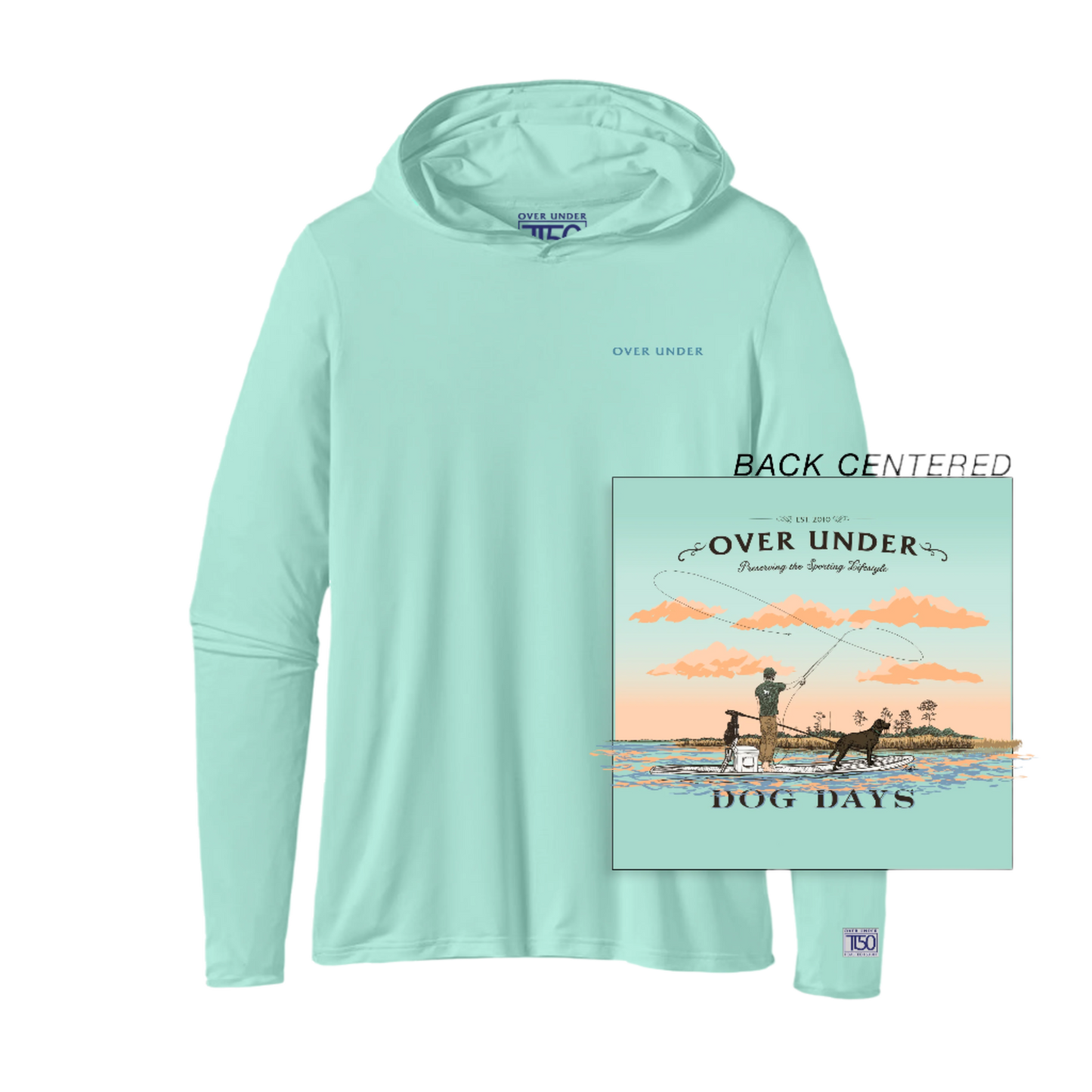 First Light Tech Hoody Dog Days Seagrass