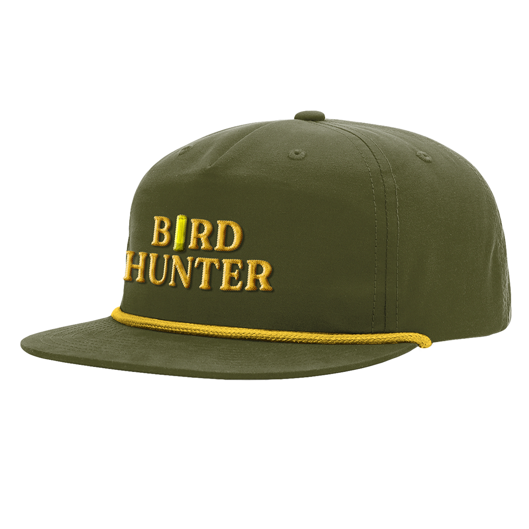 Bird Hunter Rope Hat Loden Over Under Clothing