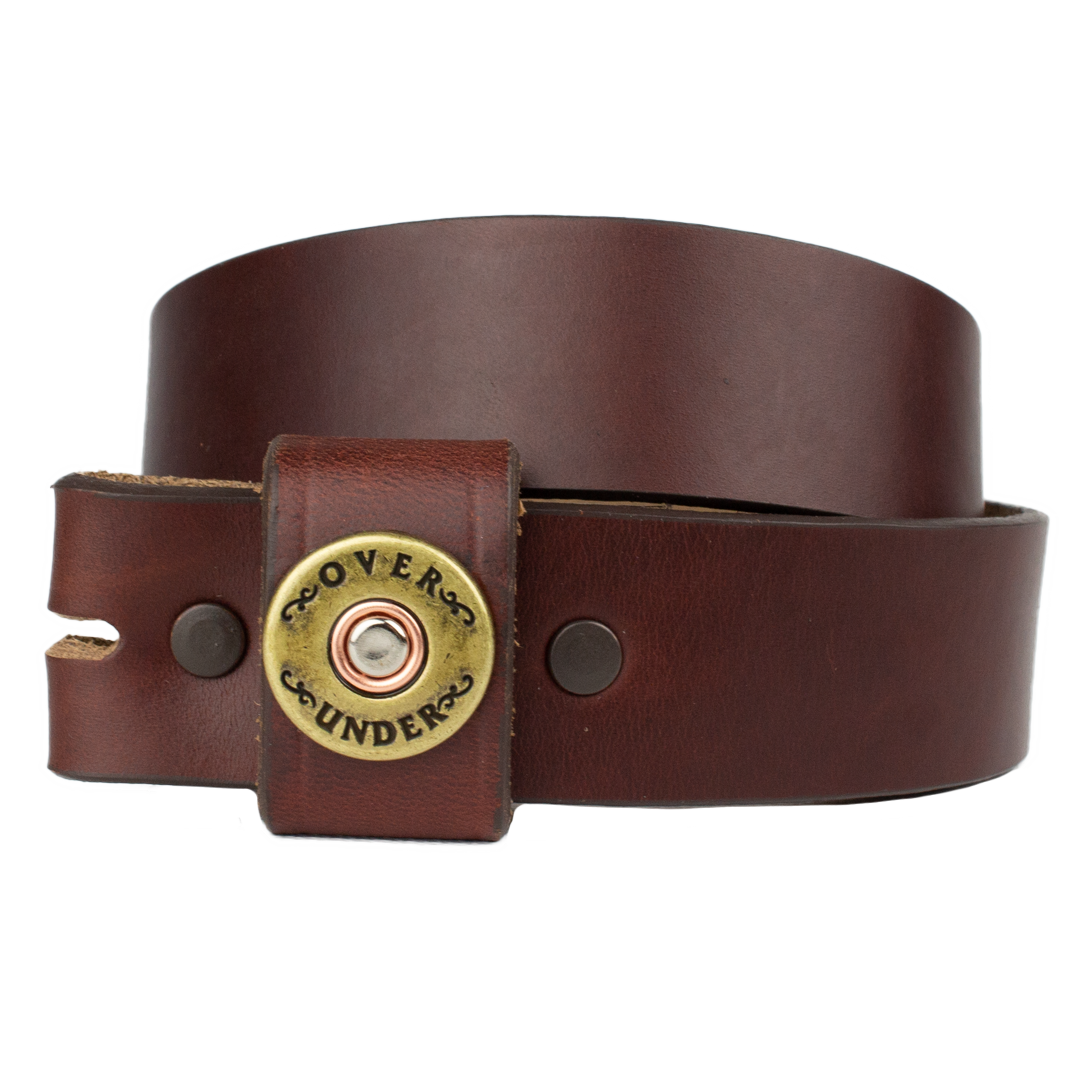 Hook N Hide Classic Brown Leather Strap