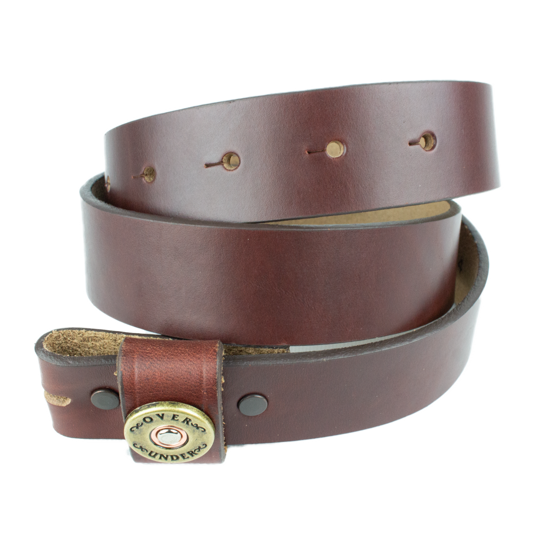 Hook N Hide Classic Brown Leather Strap