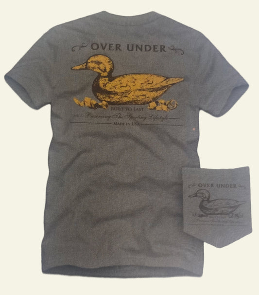 S/S Built To Last T-Shirt Gray