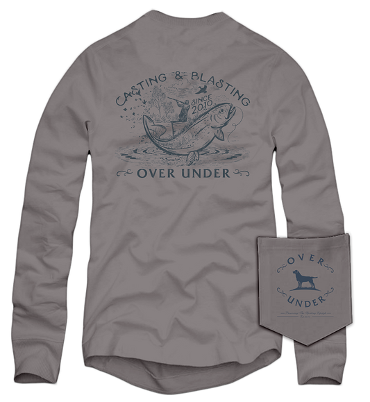 L/S Cast & Blast T-Shirt Hurricane