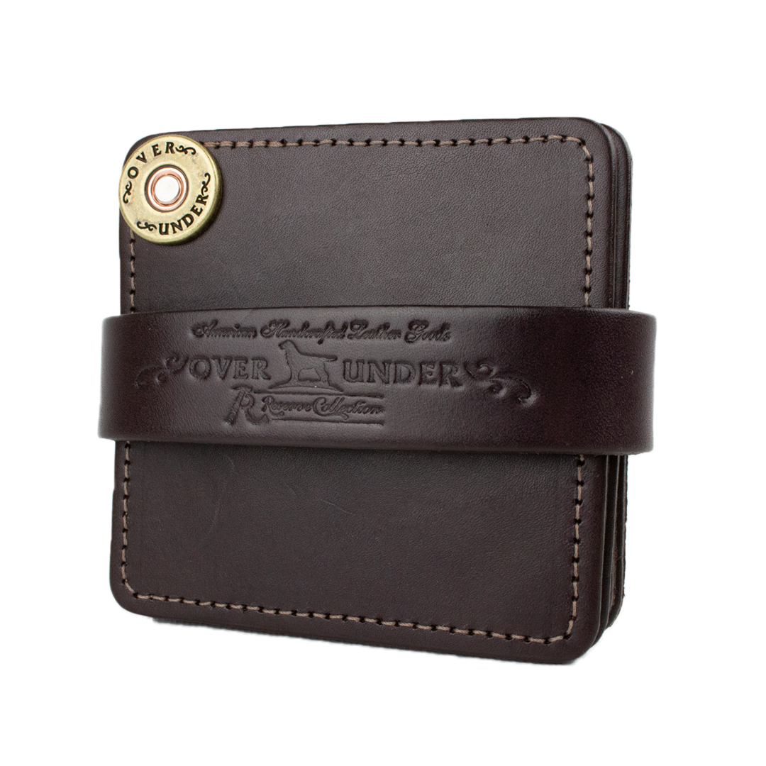 Reserve Collection Leather Coasters (Set of 4)