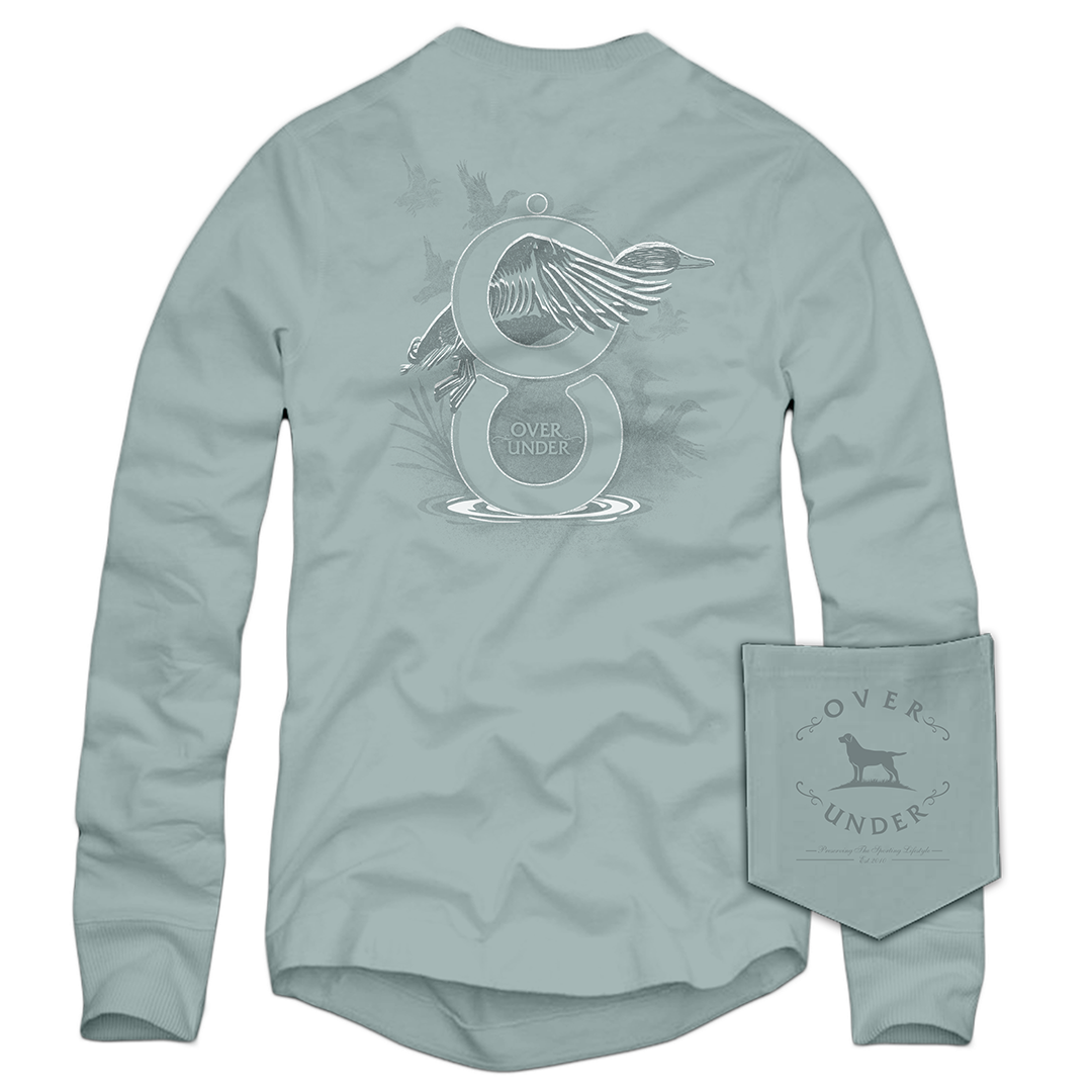 L/S Double Barrel Mallard Tee Bay