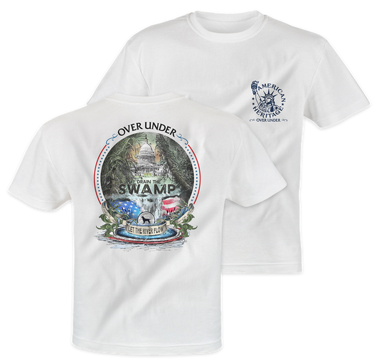 S/S Drain The Swamp T-Shirt White