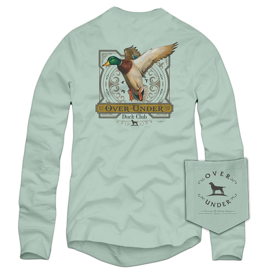 L/S Duck Club T-Shirt Green Tea