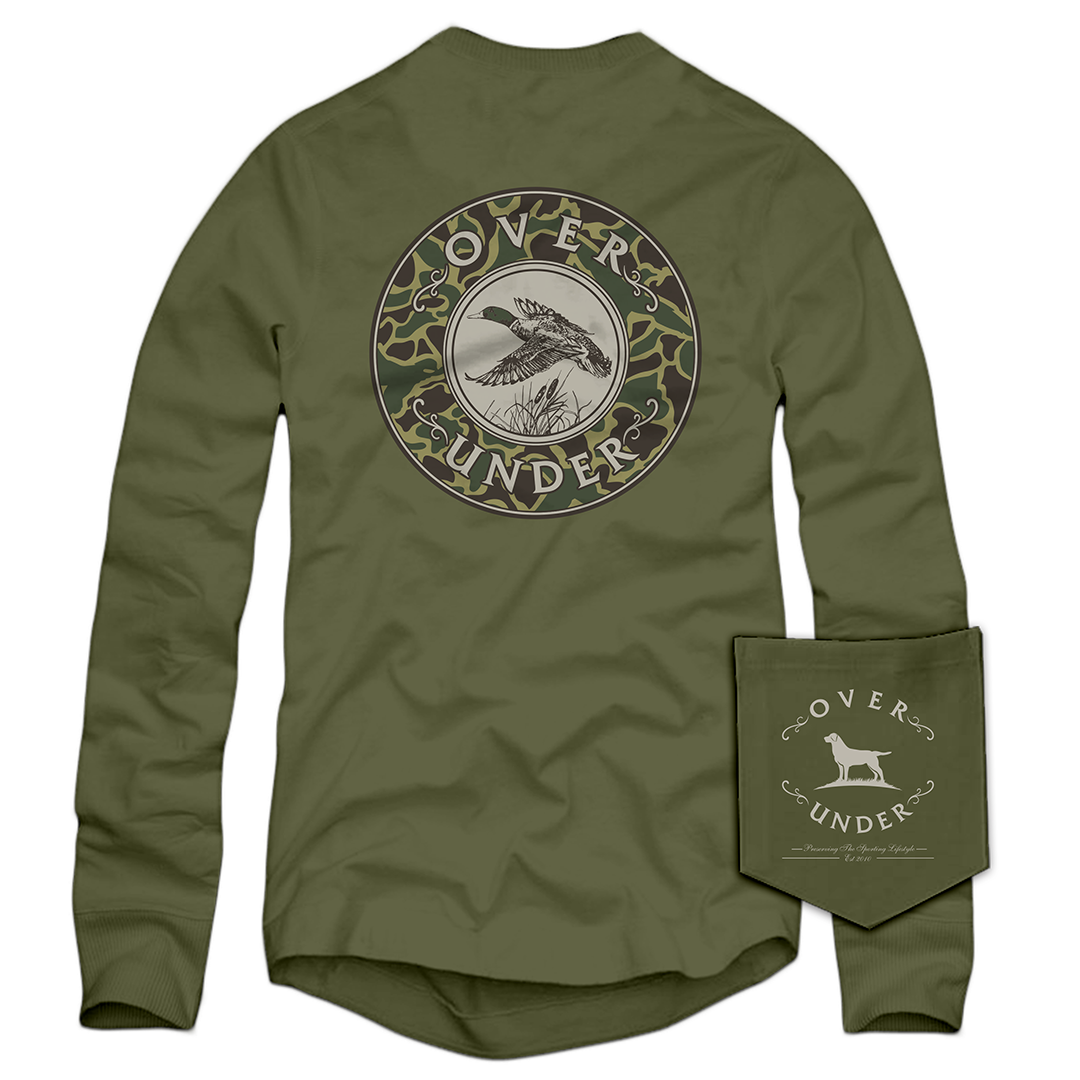 L/S Mallard Shoot II T-Shirt Moss