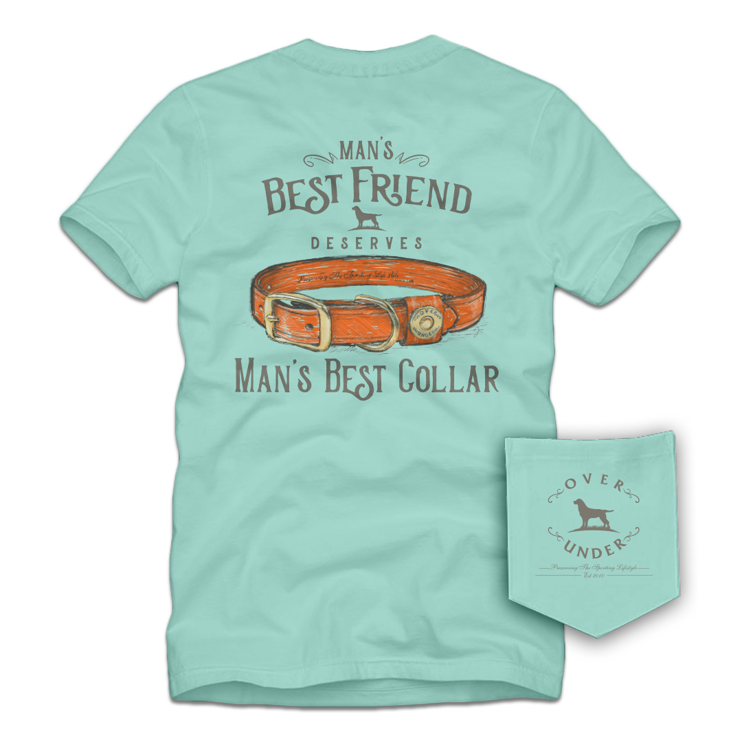 S/S Mans Best Collar Mint Julep