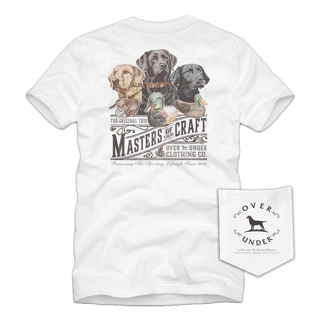 S/S Masters of Their Craft T-Shirt White – Over Under Clothing