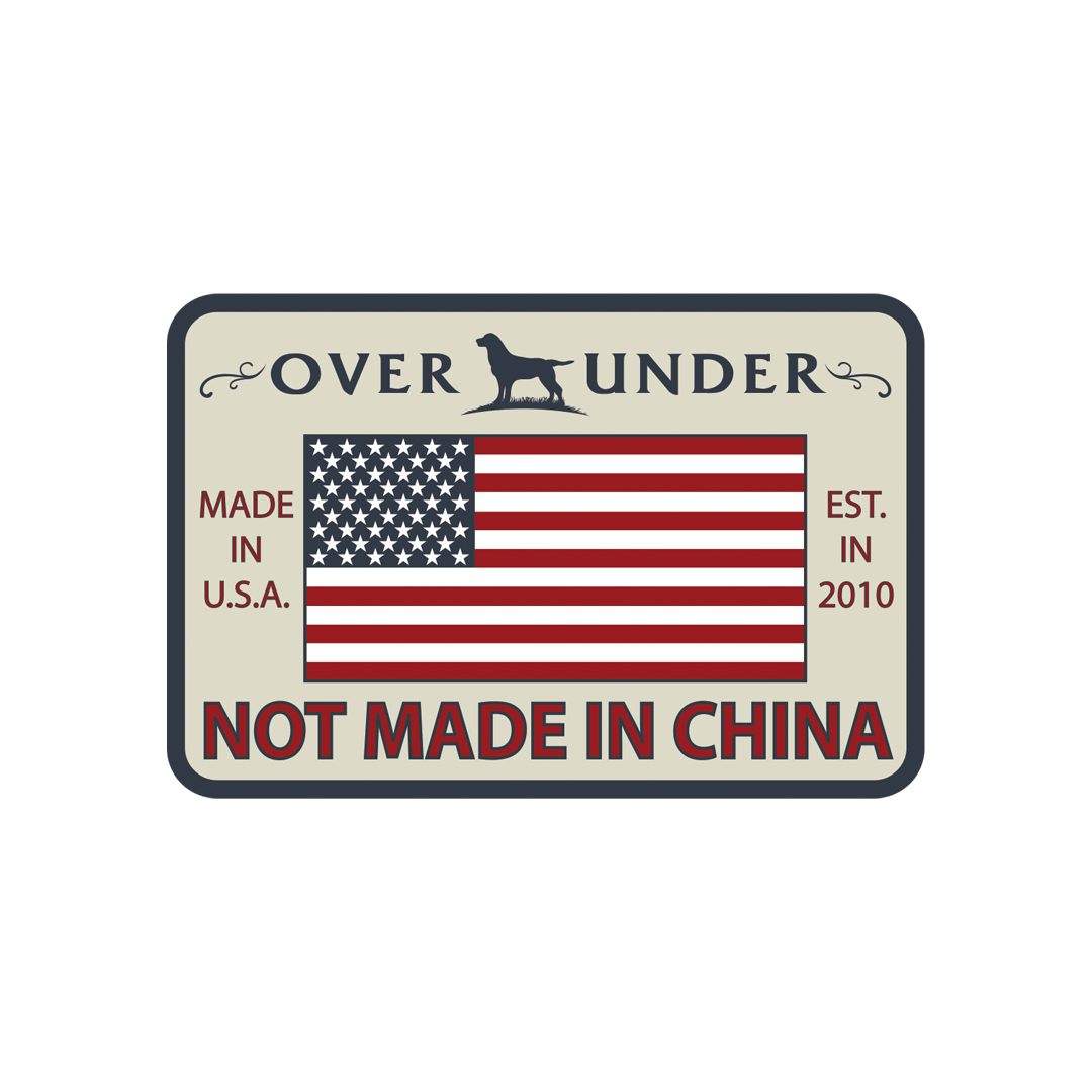 dress shirts not made in china Not Made in China Sticker Not Made in China Sticker Over Under Clothing