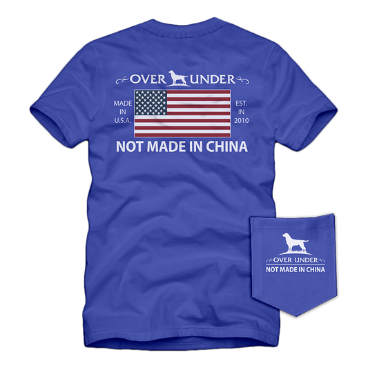 S/S Not Made In China T-Shirt Nautical Blue