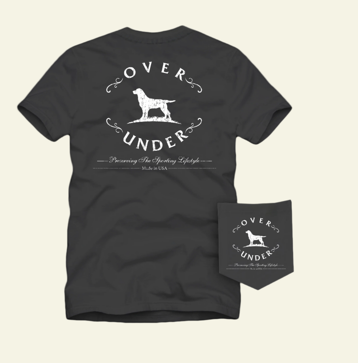 S/S Original Logo T-Shirt Charcoal