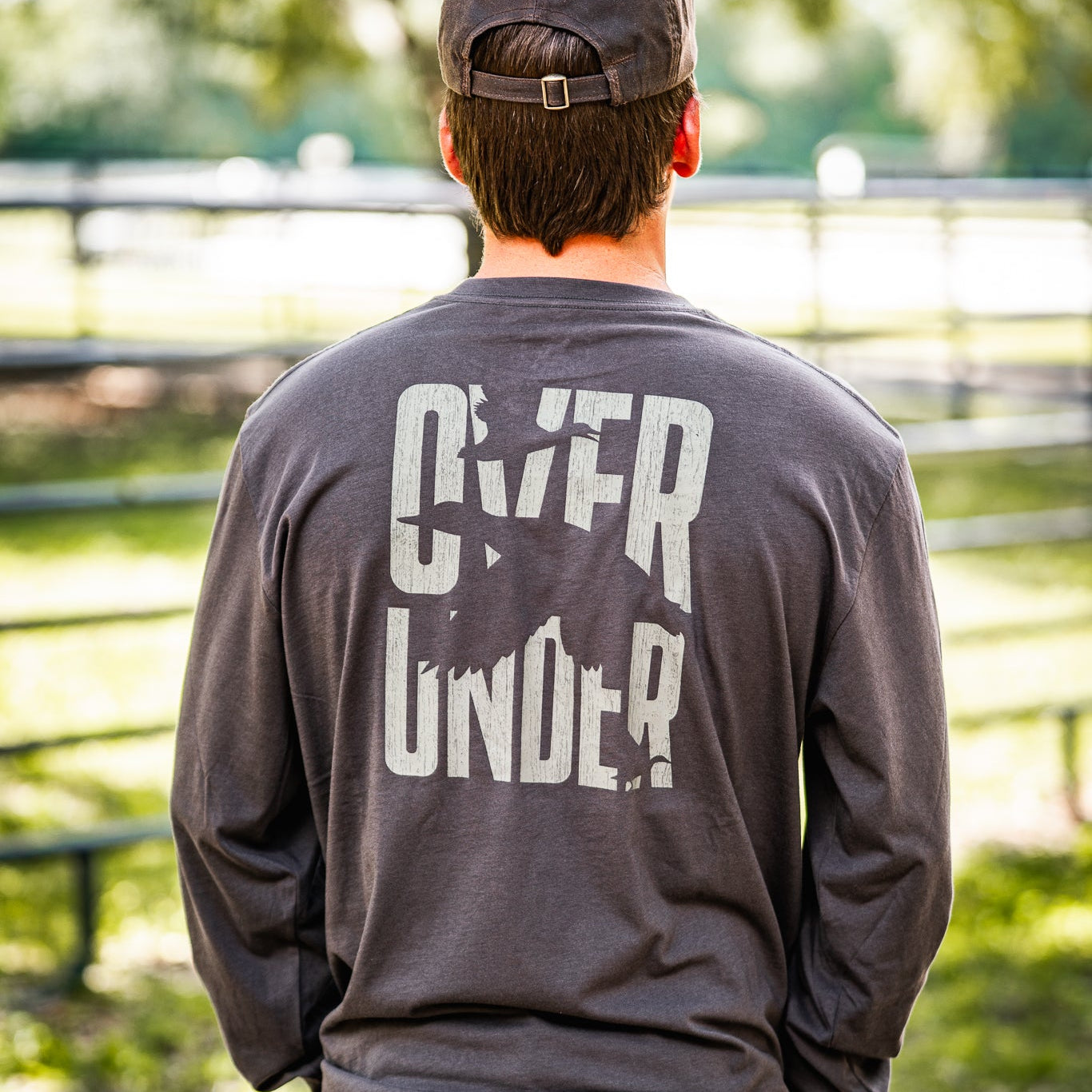 L/S Mallard Flight T-Shirt Charcoal