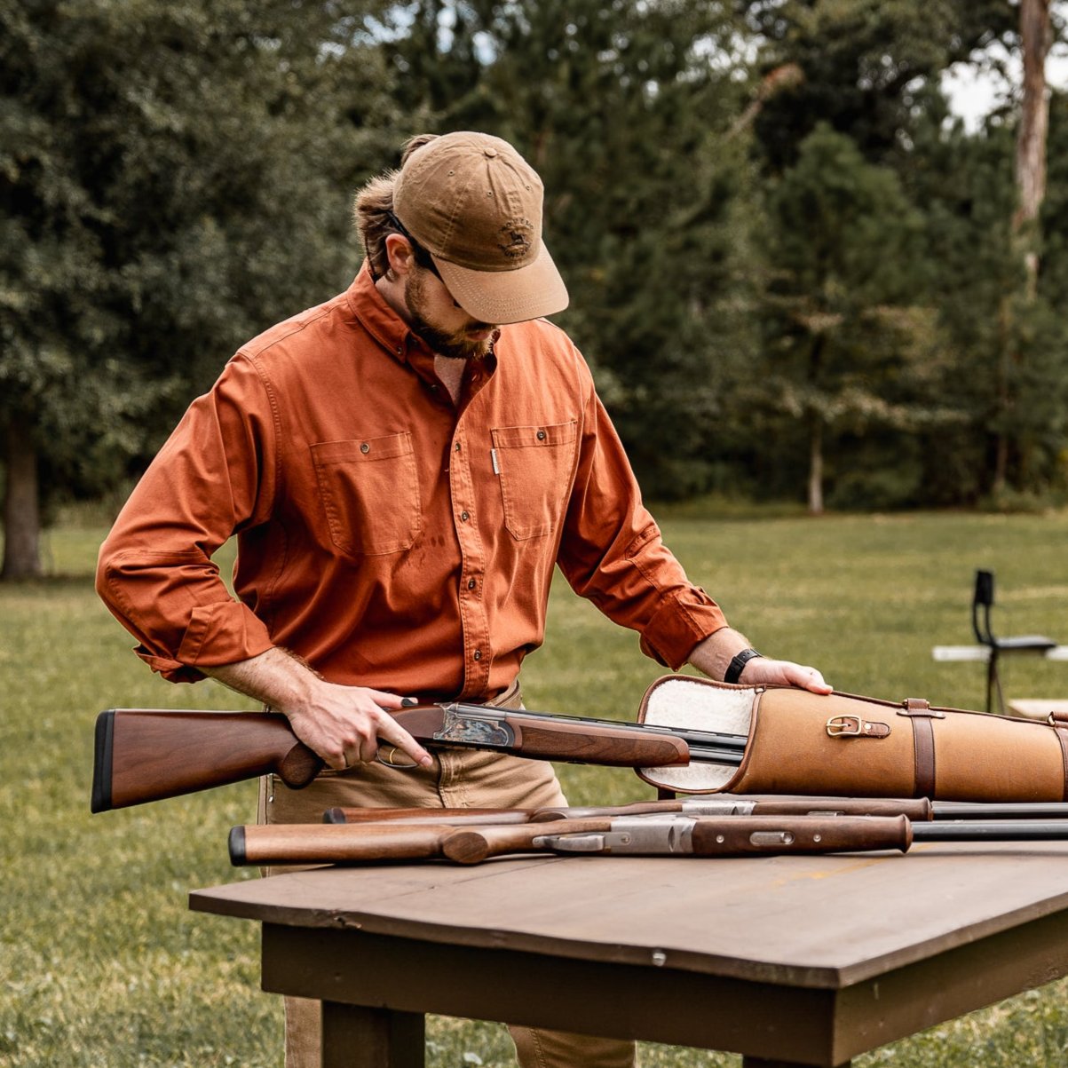Field Tan Oil Cloth Cap