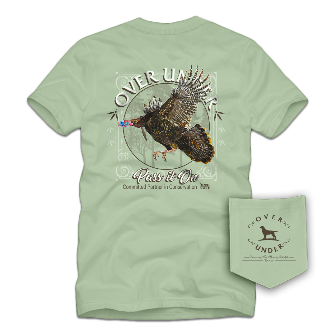 S/S Pass It On T-Shirt Green Tea