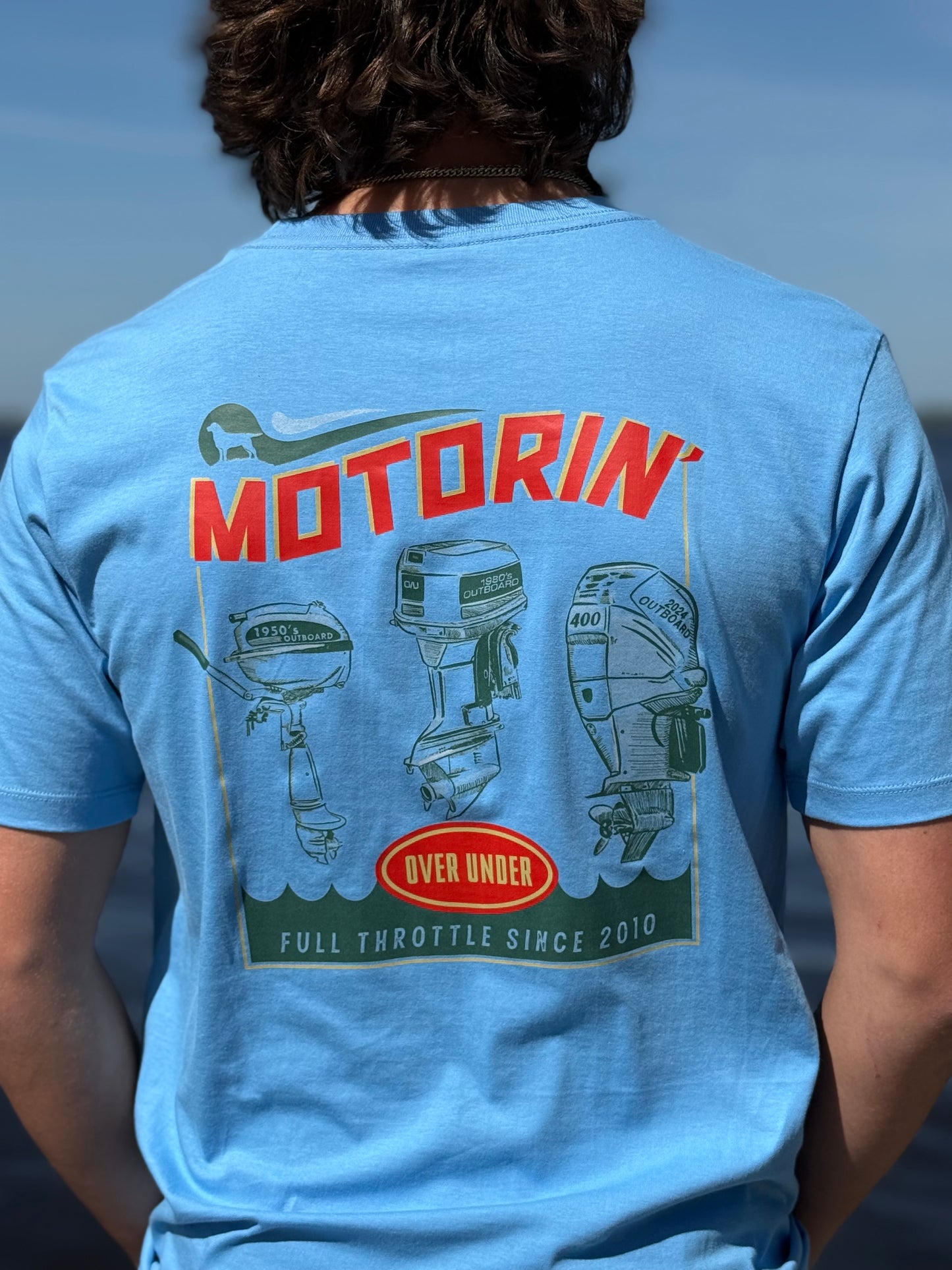 S/S Motorin' T-Shirt Azure