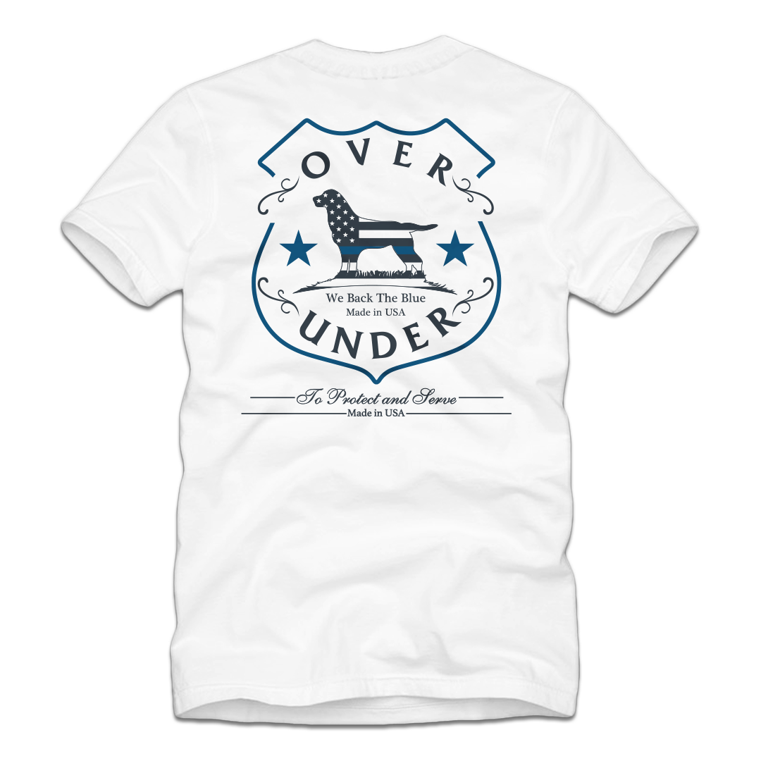 S/S Protect and Serve T-Shirt White