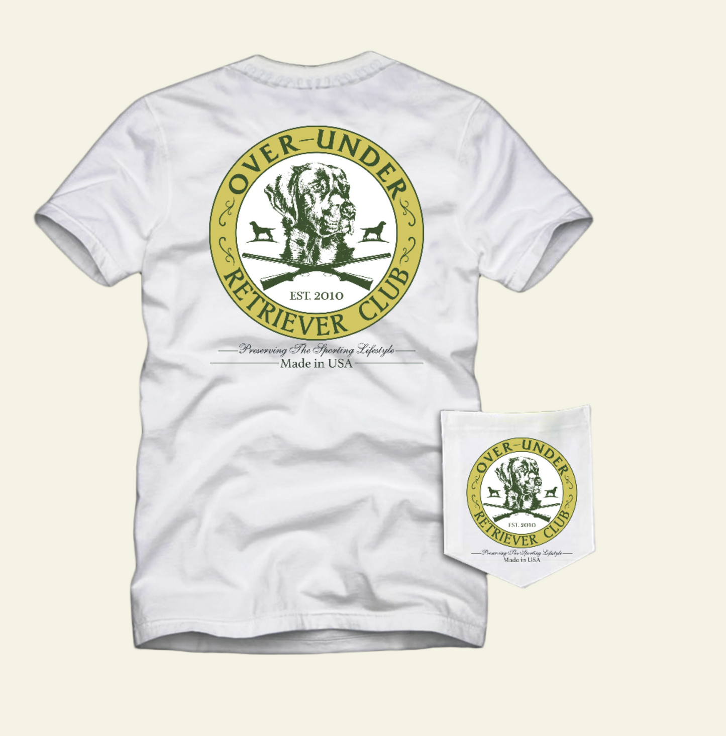 S/S Retriever Club T-Shirt White