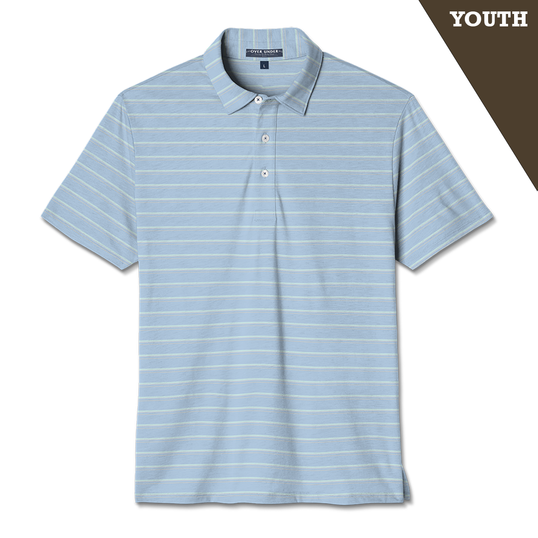 Youth Performance Polo Coastal Breeze