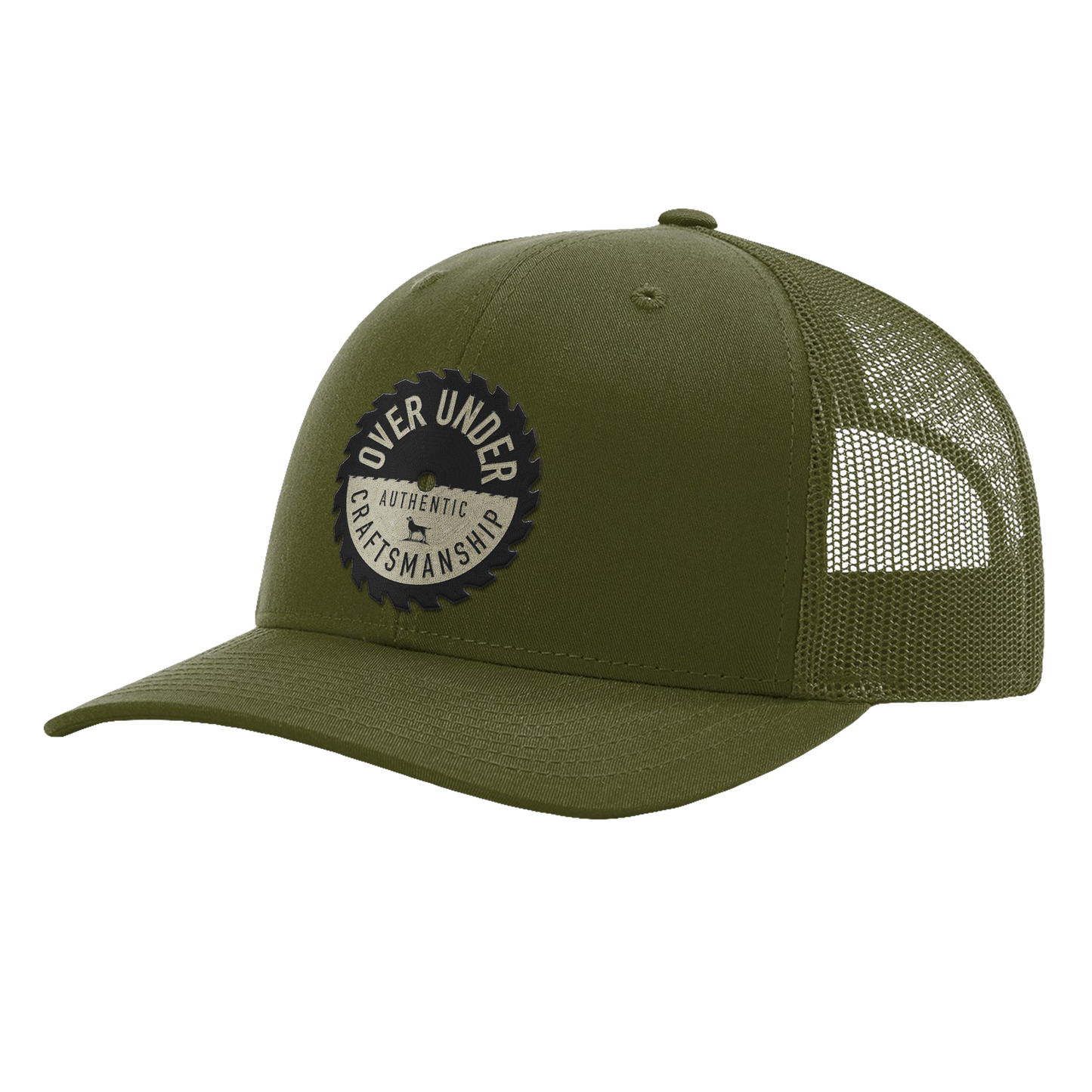 Sawtooth Mesh Back Loden