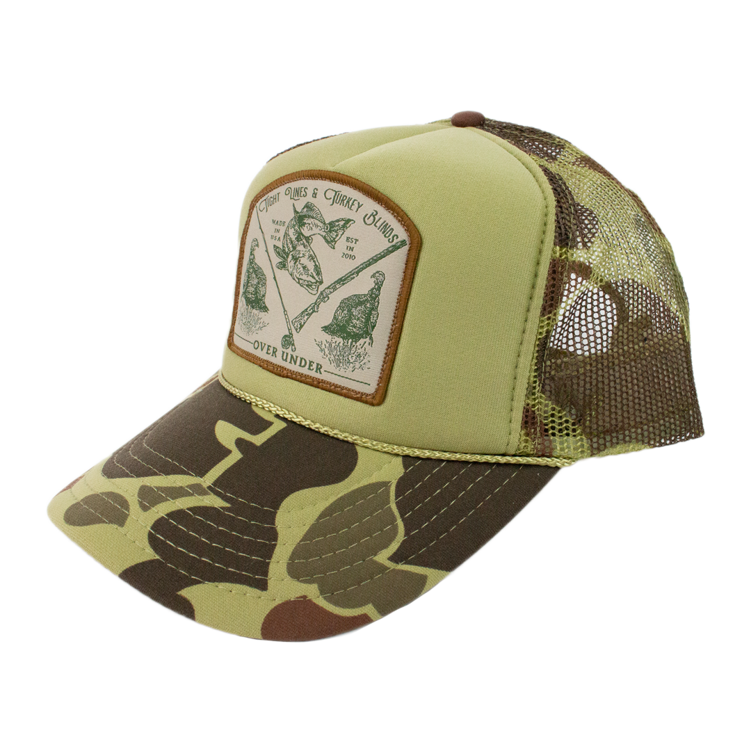 Tight Lines & Turkey Blinds Foam Trucker Hat
