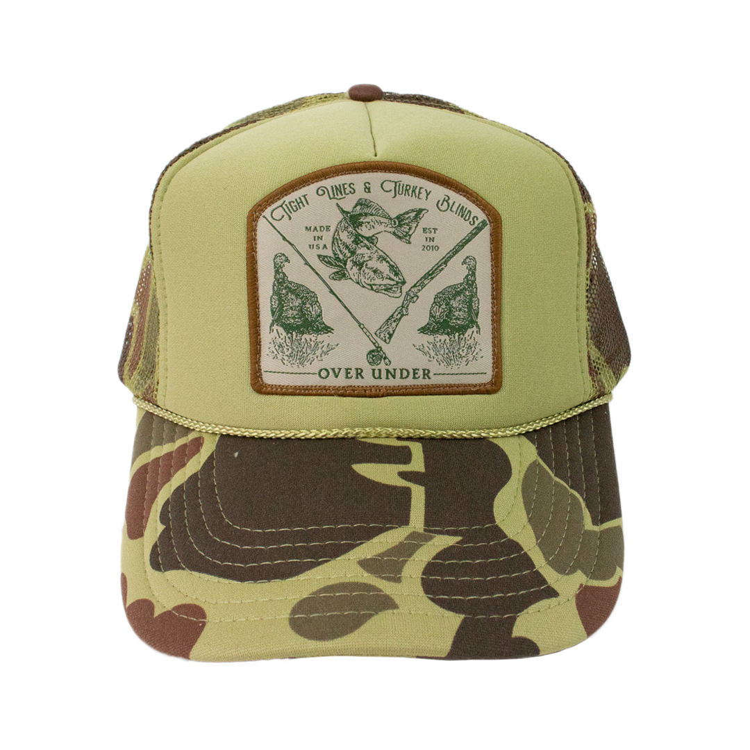 Tight Lines & Turkey Blinds Foam Trucker Hat
