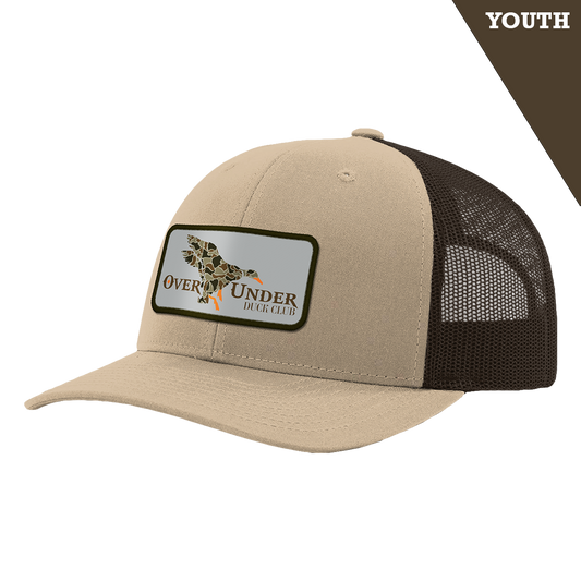 Youth Mesh Back Duck Club Khaki