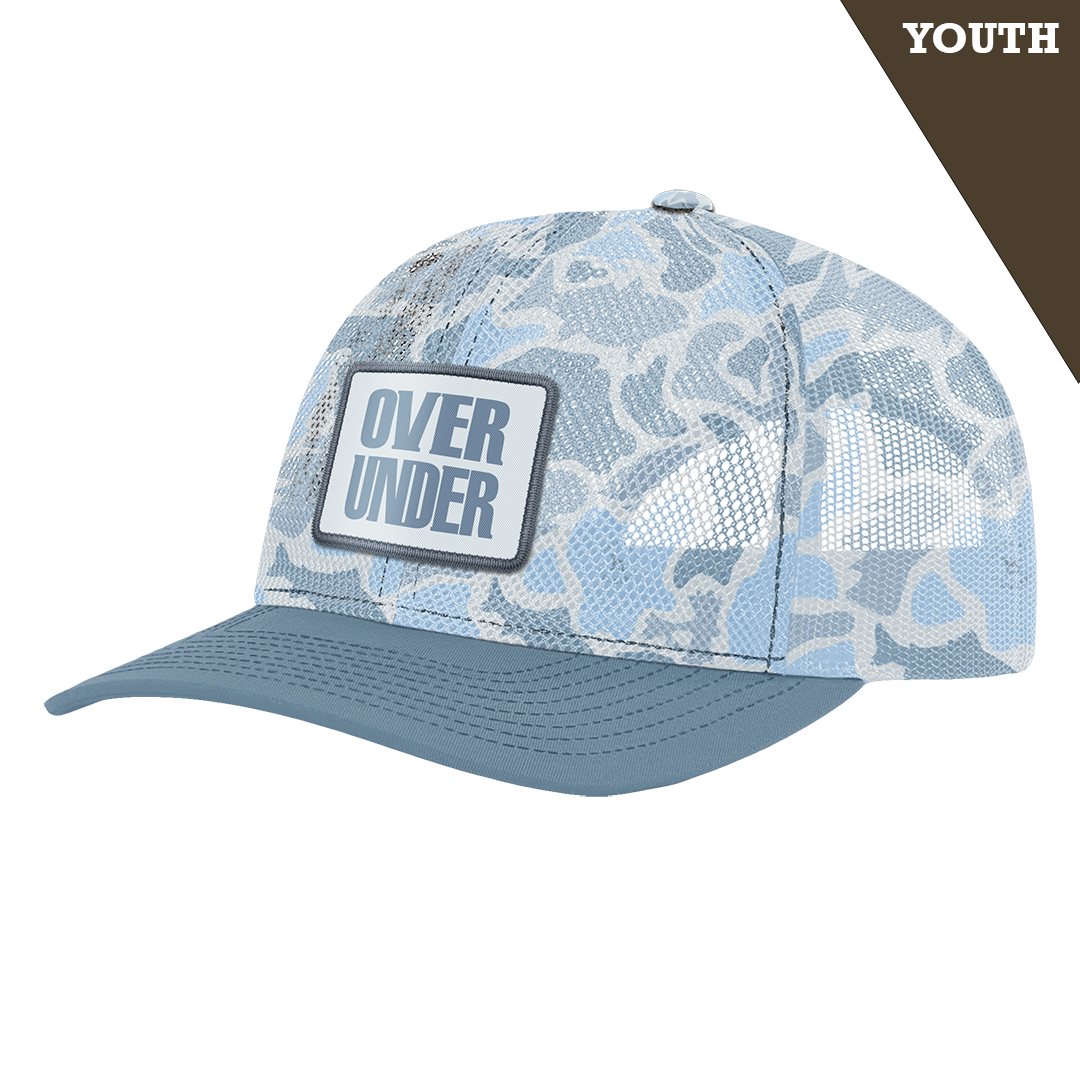 Youth Estuary Mesh Hat Water Camo