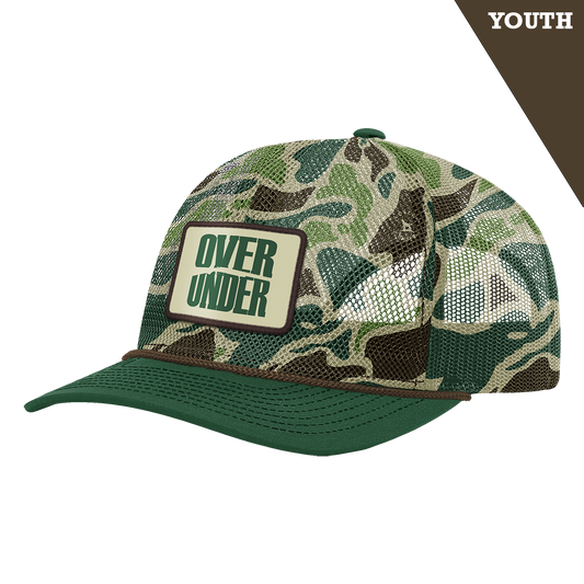 Youth Delta Mesh Hat Greenback Camo