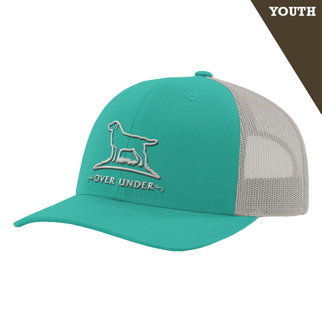 Youth Lateral Logo Mesh Back Waterfall