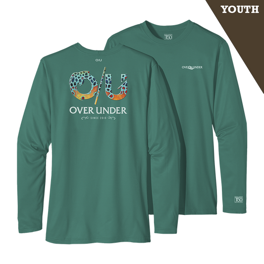 L/S Youth Tidal Tech OU Brook Trout Outerbanks