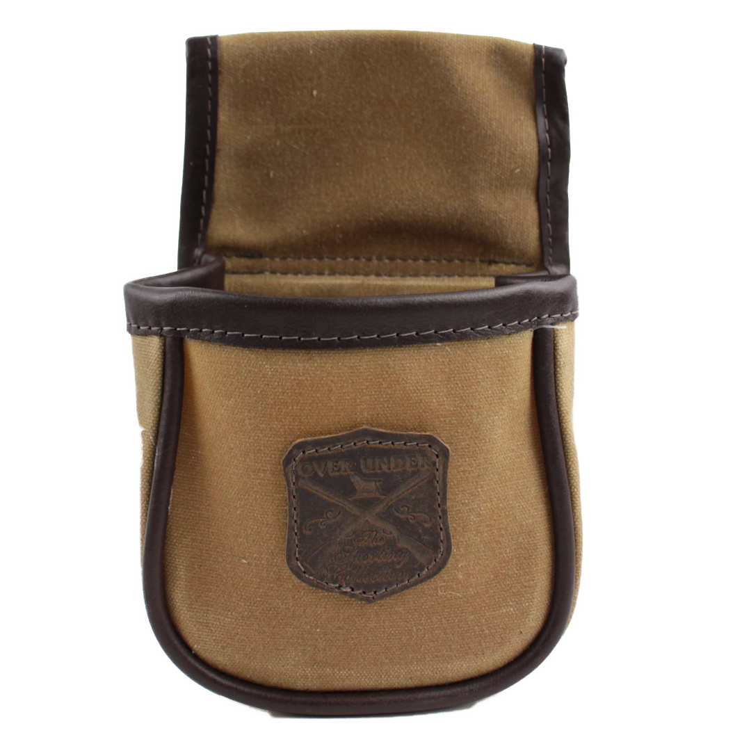 Single Box Shell Pouch Field Tan