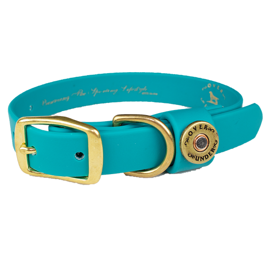 Water Dog Collar Teal - Over Under Clothing