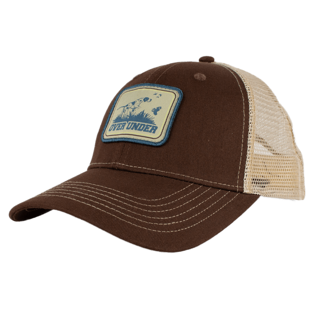 Pointer & Quail Mesh Back Brown - Over Under Clothing