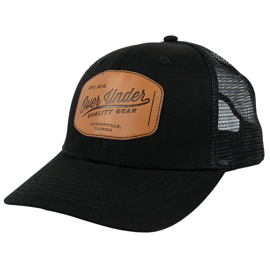 Quality Gear Mesh Back Black