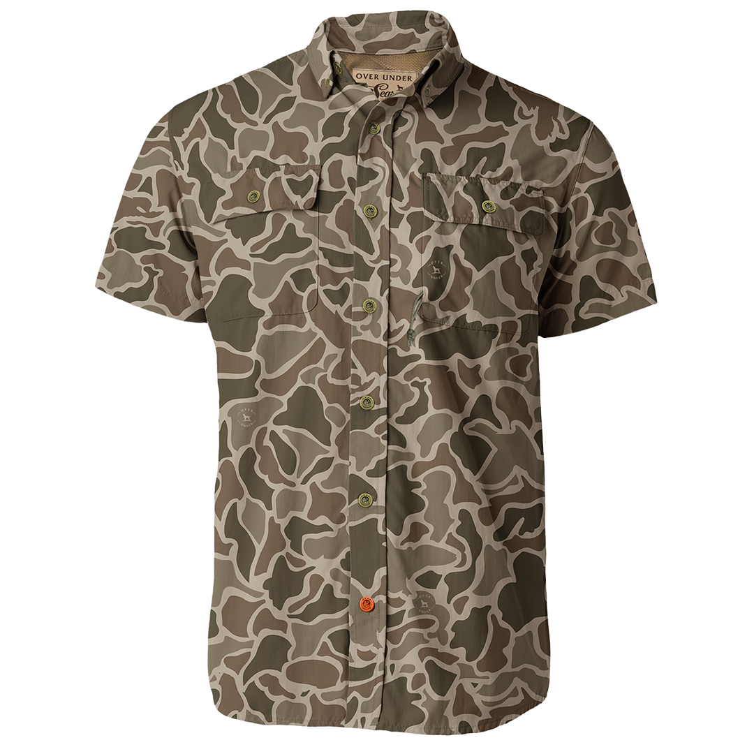 Under armour camo button online up shirt