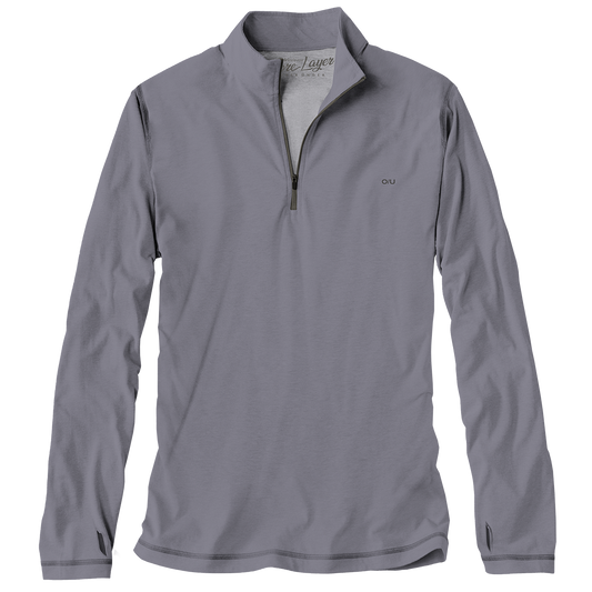 DriRelease 1/4 Zip Pullover Quicksilver