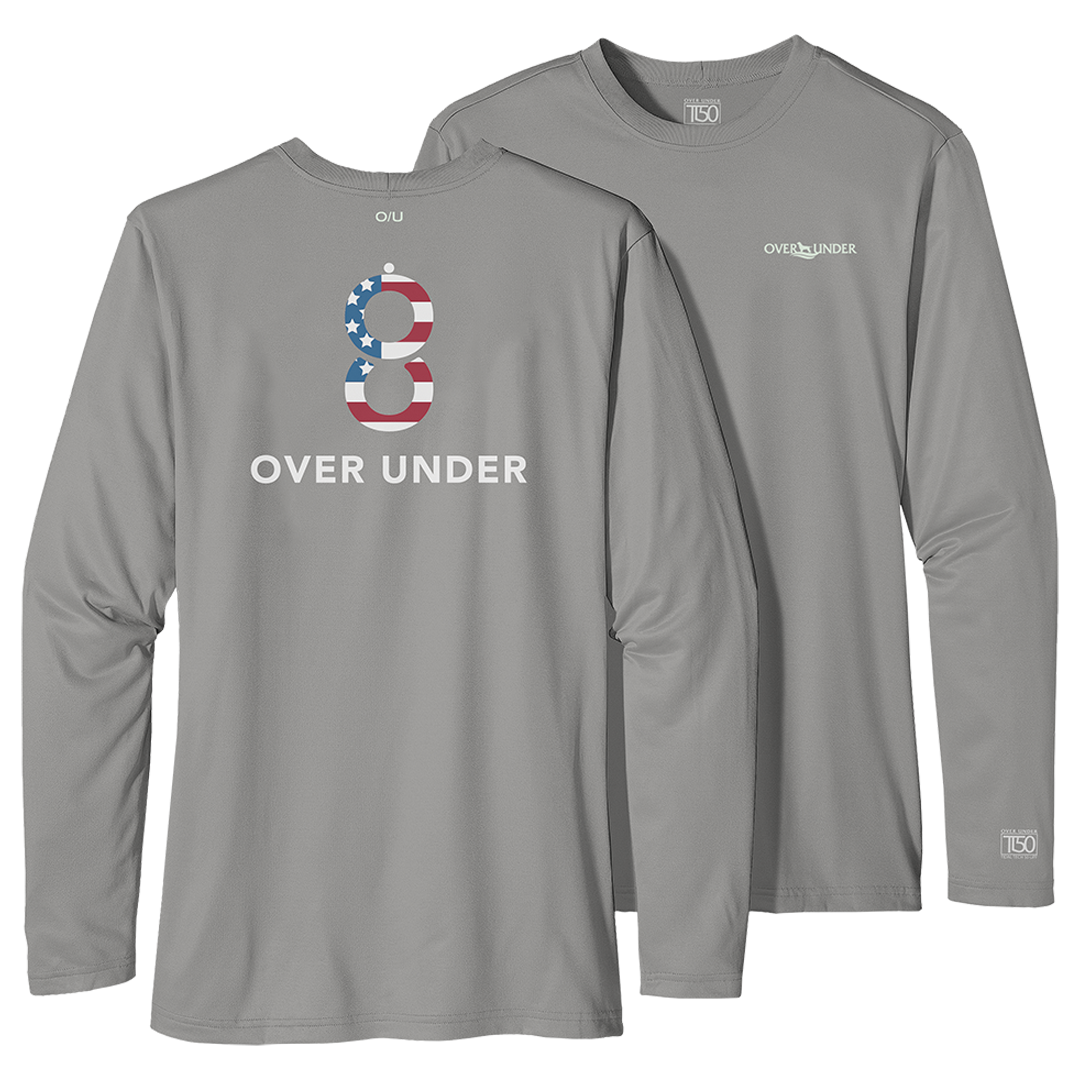 L/S Tidal Tech Double Barrel Flag