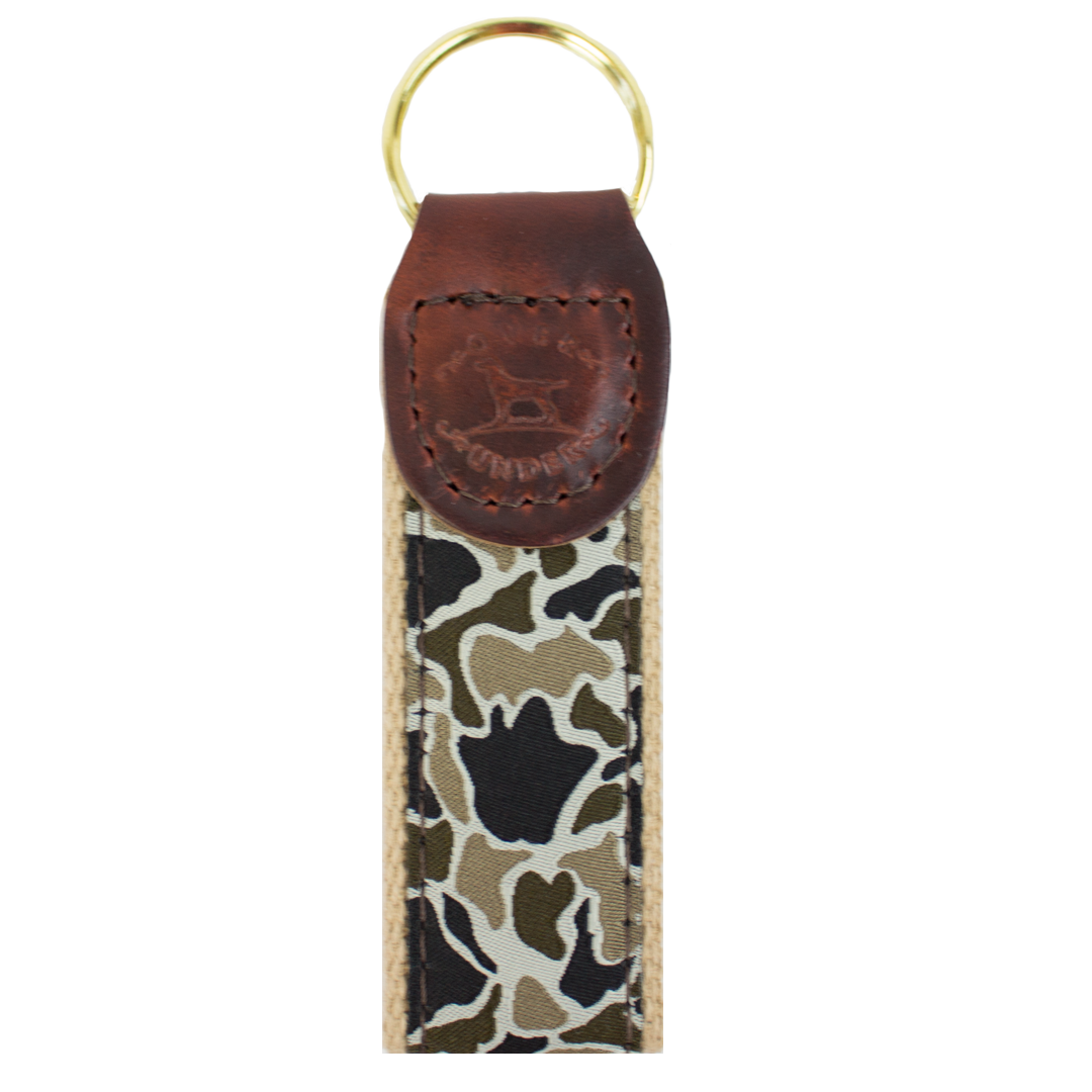 Duck Camo Ribbon Key Fob - Over Under Clothing