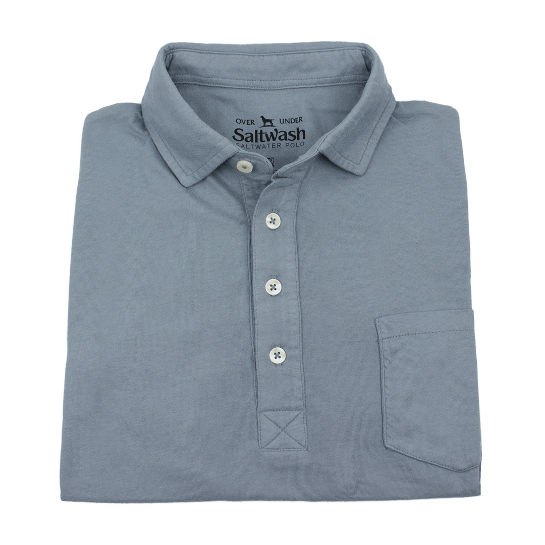 Saltwash Polo Granite - Over Under Clothing