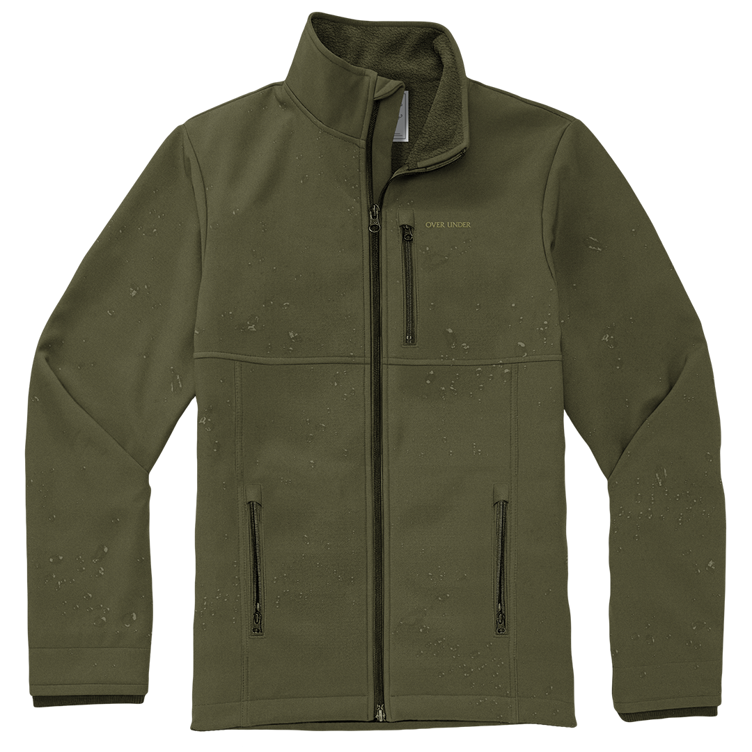 Olive sales fleece jacket