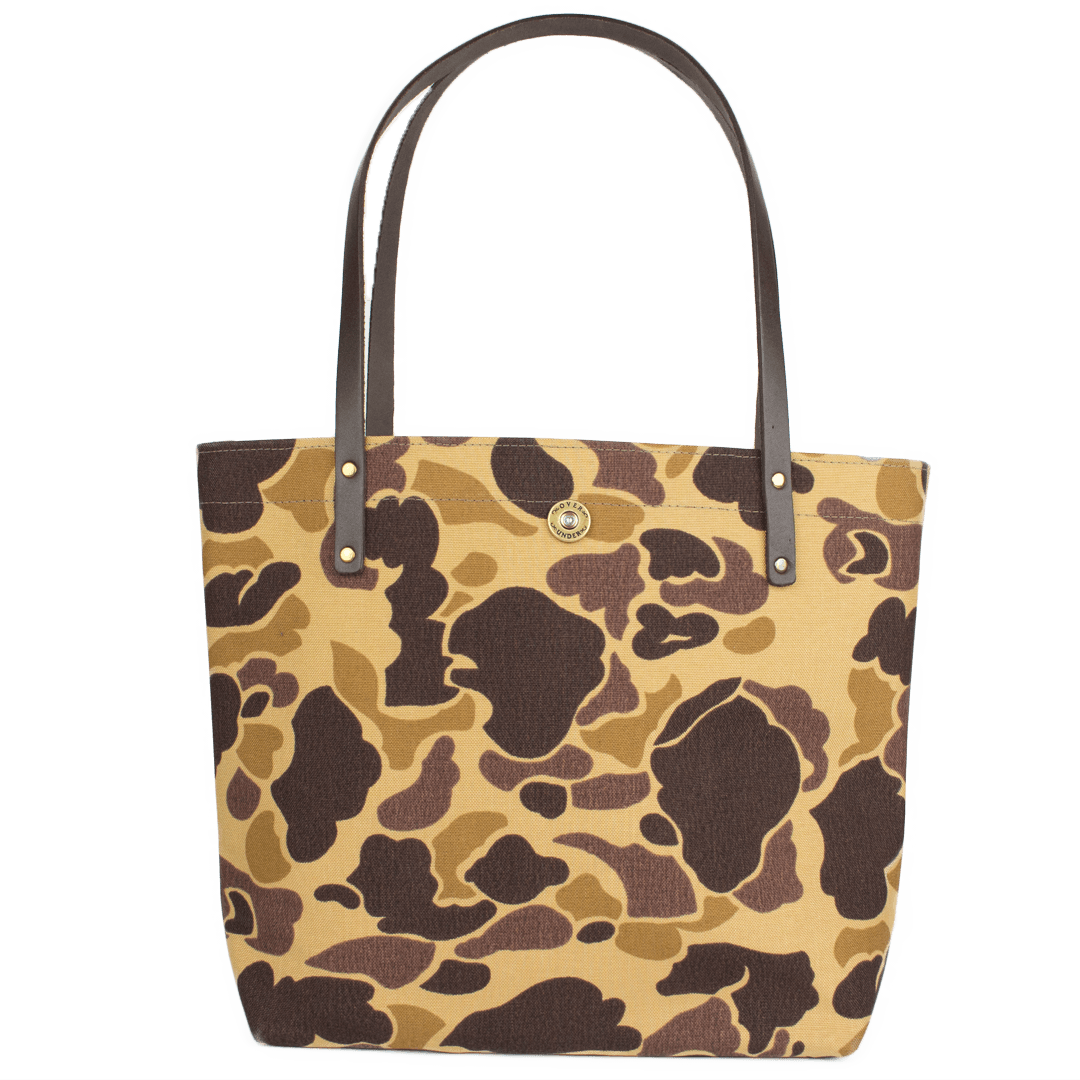 Old School Camo Marion Tote - Over Under Clothing
