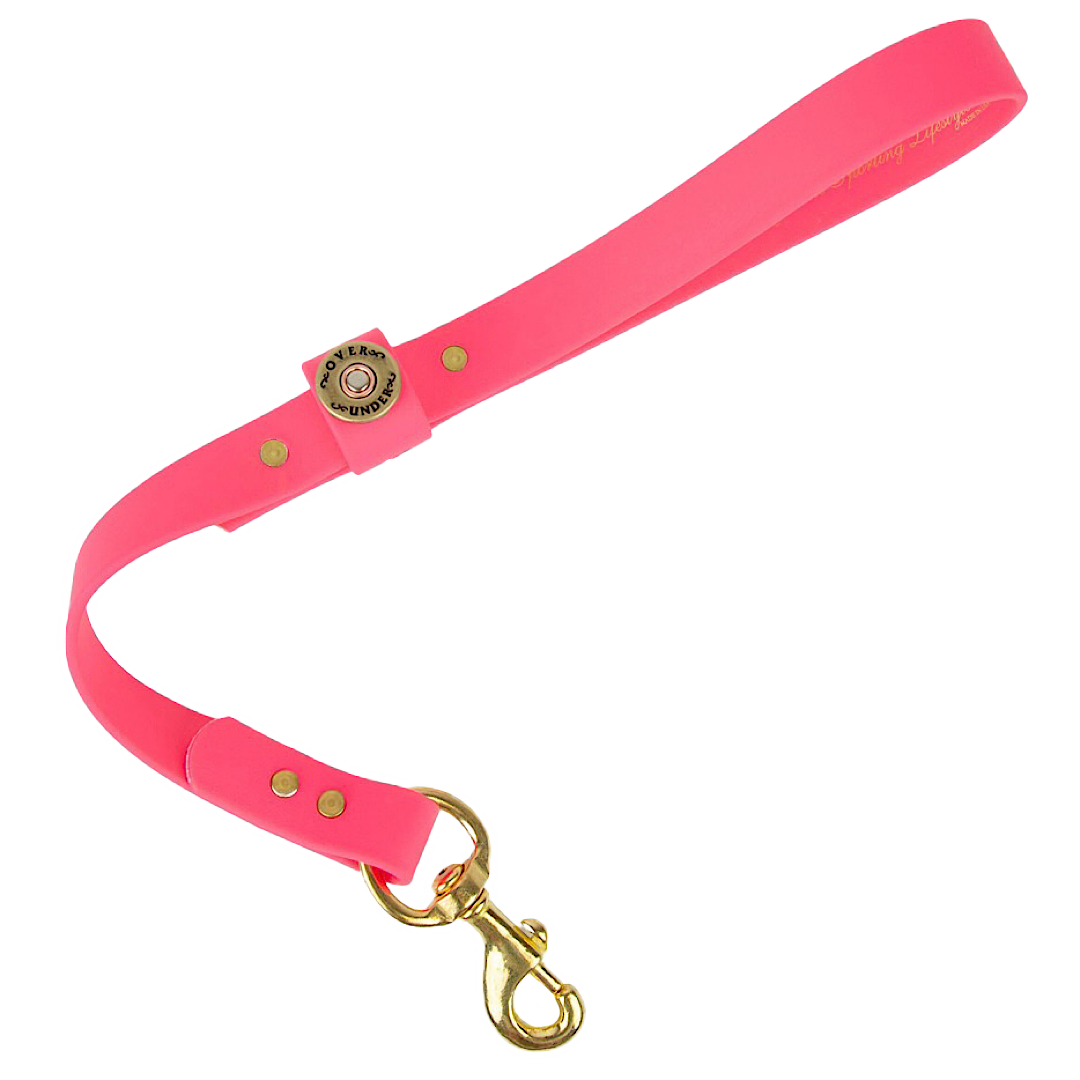 Water Dog Traffic Lead Pink