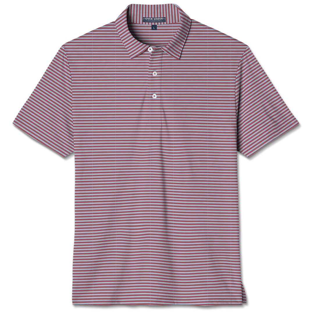 Performance Polo Mauve Blue