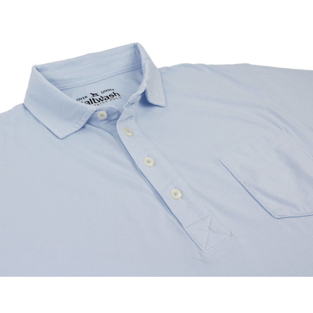 Saltwash Polo Salty Blue - Over Under Clothing