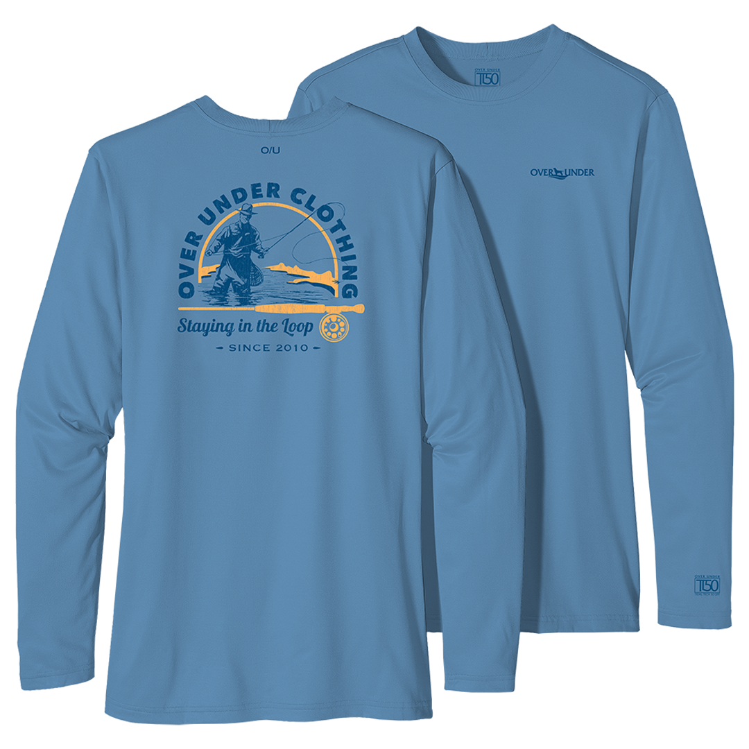 L/S Tidal Tech In the Loop Heritage Blue – Over Under Clothing
