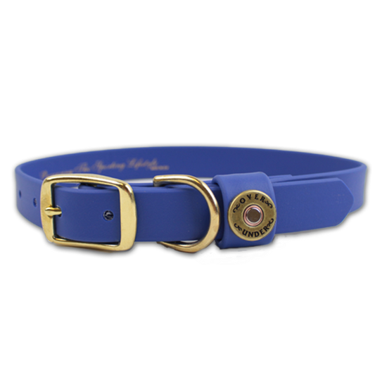 Water Dog Collar Cobalt Blue