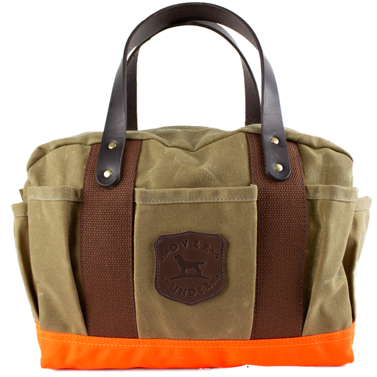 Sportsman's Gear Bag Field Tan/Blaze Orange - Over Under Clothing