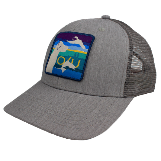 Field Colors Mesh Back Heathered Grey